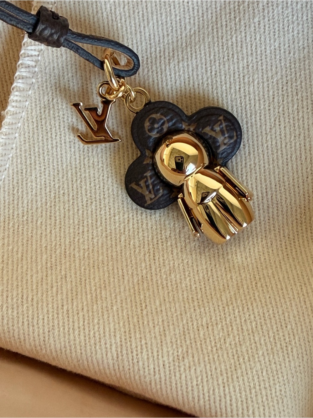 Louis Vuitton Mini Vivienne Bag Charm Monogram - Picture 3 of 9